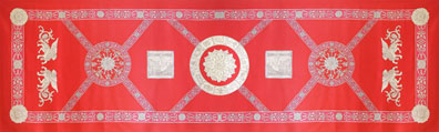Metro Club Red scarf